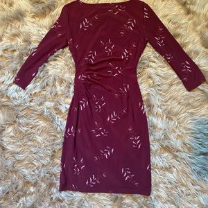 Lauren Ralph Lauren dress 4 Maroon